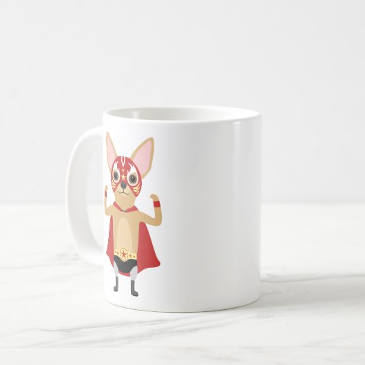 Chihuahua-Tasse Kaffeetasse (Vorderseite Links)