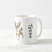 Chihuahua-Tasse Kaffeetasse (VorderseiteRechts)