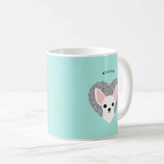 Chihuahua-Tasse Kaffeetasse (VorderseiteRechts)