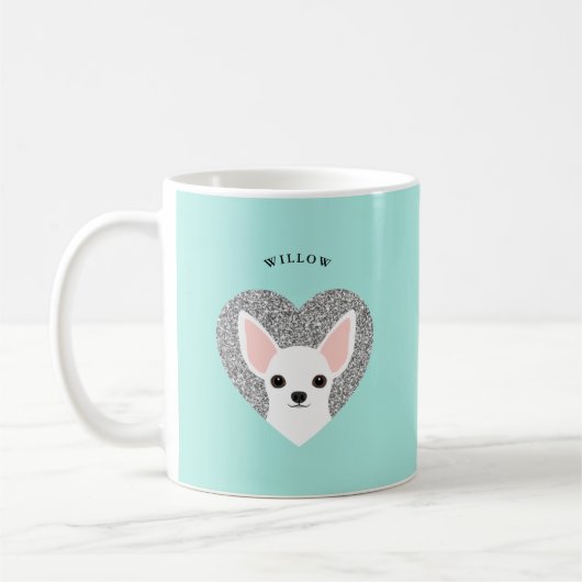 Chihuahua-Tasse Kaffeetasse (Links)