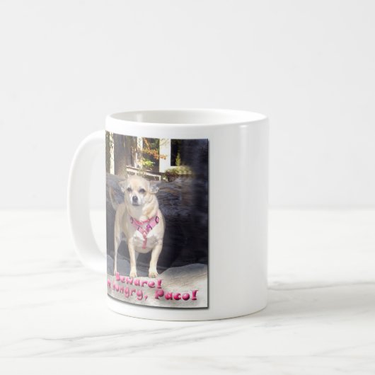 Chihuahua-Tasse Kaffeetasse (Vorderseite Links)