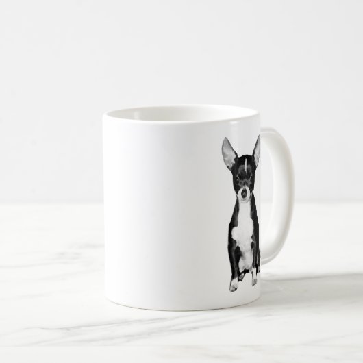 Chihuahua-Tasse Kaffeetasse (VorderseiteRechts)