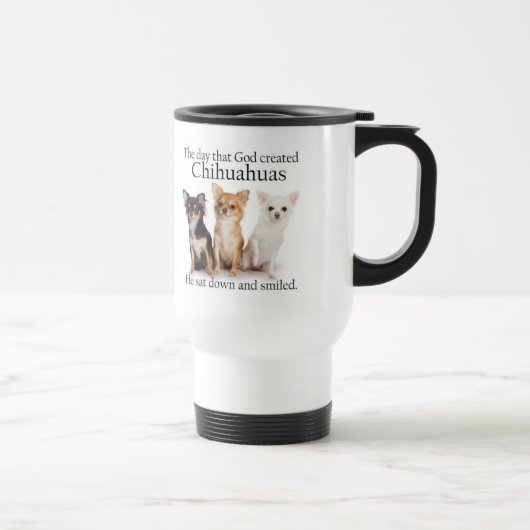 Chihuahua-Tasse Reisebecher (Rechts)