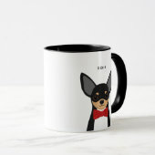 Chihuahua-Tasse Tasse (VorderseiteRechts)