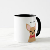 Chihuahua-Tasse Tasse (VorderseiteRechts)