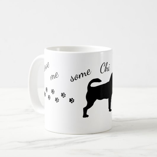 Chihuahua Tasse Tea Cup (Vorderseite Links)