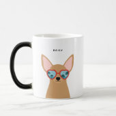 Chihuahua-Tasse Verwandlungstasse (Links)