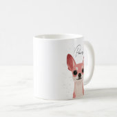 Chihuahua-Tassen Kaffeetasse (VorderseiteRechts)