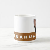 Chihuahua-Tassen Kaffeetasse (Mittel)