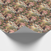 Chihuahua-Teeparty-Geschenkpapier Geschenkpapier (Ecke)