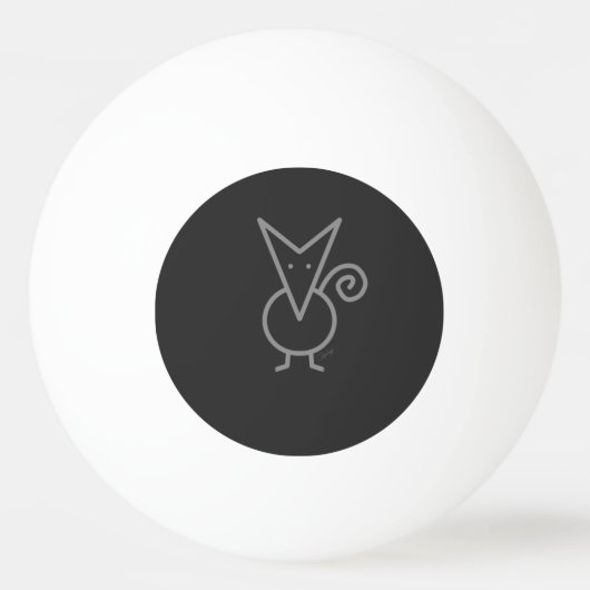 Chihuahua Tischtennisball (Vorderseite)