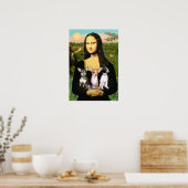 Chihuahua Trio - Mona Lisa Poster (Küche)