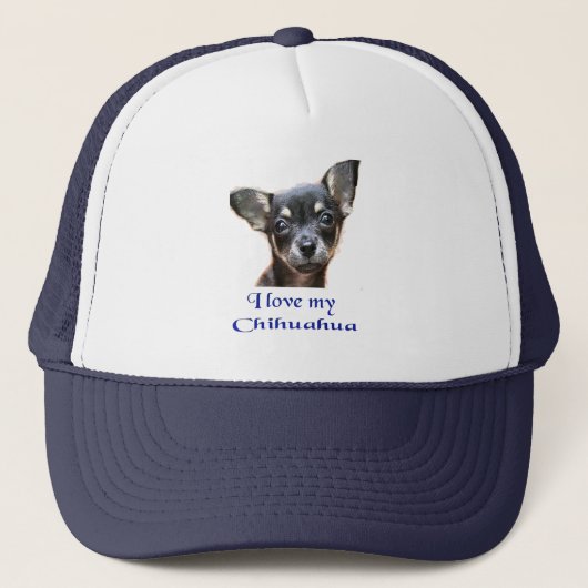 Chihuahua Truckerkappe (Vorderseite)