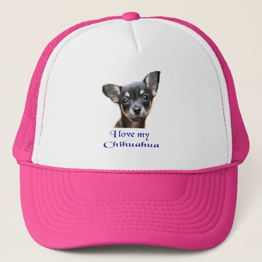 Chihuahua Truckerkappe (Vorderseite)