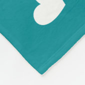 Chihuahua und Chorkie Fleecedecke (Ecke)