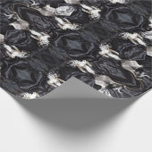 Chihuahua und Diamanten Geschenkpapier (Ecke)