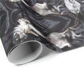 Chihuahua und Diamanten Geschenkpapier (Rolleneckpunkt)