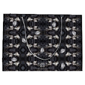 Chihuahua und Diamanten Große Geschenktüte (Rückseite)