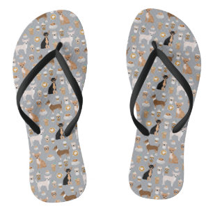 Chihuahua und Kaffee-Schuhe Badesandalen