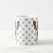 Chihuahua und Paws mit Schokolade Kaffeetasse (Mittel)