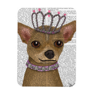 Chihuahua und Tiara Magnet