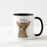 Chihuahua und Tiara