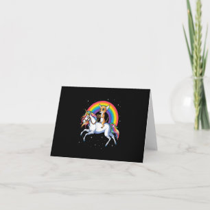 chihuahua unicorn Mädchen Weltraumgalaxie Regenbog