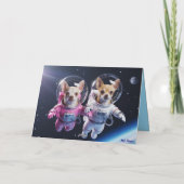 Chihuahua Valentine Card Feiertagskarte (Rückseite)