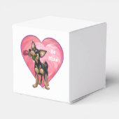 Chihuahua-Valentinstag Geschenkschachtel (Rückseite)