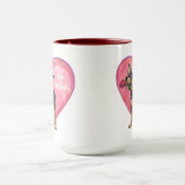 Chihuahua-Valentinstag Tasse (Zentrum)
