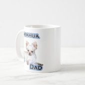 Chihuahua-Vater 4 Kaffeetasse (Vorderseite Links)