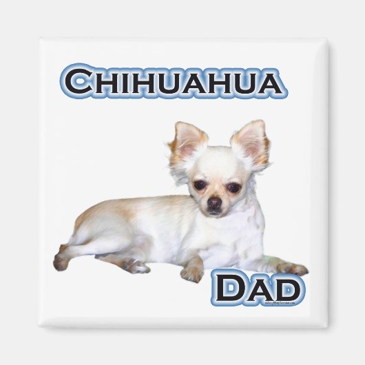 Chihuahua Vater 4 - Magnet (Vorne)