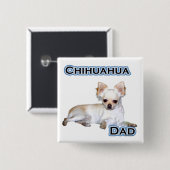 Chihuahua Vater 4 - Schaltfläche Button (Vorne & Hinten)