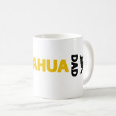 Chihuahua-Vater Kaffeetasse (VorderseiteRechts)