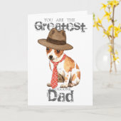 Chihuahua Vater Karte (Gelbe Blume)