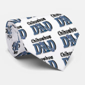 Chihuahua VATER Krawatte (Gerollt)