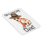 Chihuahua Vater Magnet (Rechte Seite)