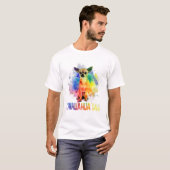 Chihuahua Vater Niedlich T-Shirt (Vorne ganz)