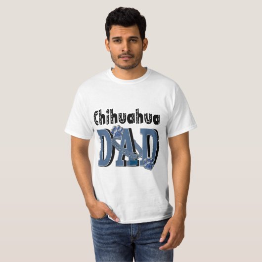 Chihuahua VATER T-Shirt (Vorne ganz)