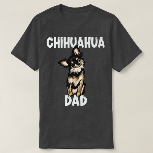 Chihuahua Vater T-Shirt (Design vorne)