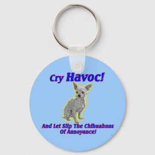 Chihuahua-Verwüstung - Schlüsselanhänger