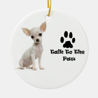 Chihuahua-Verzierungen Keramikornament