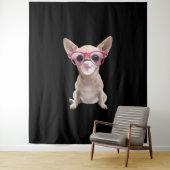 Chihuahua Wandteppich (Beispiel)