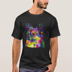 Chihuahua Wasser Liebe Dog Paint Platsch T-Shirt