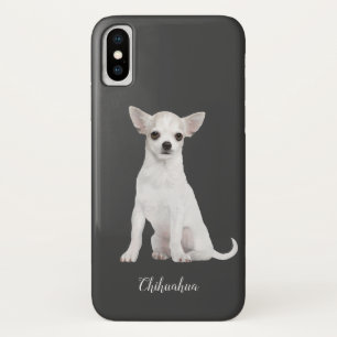 Chihuahua Watercolor Weißer Hund Case-Mate iPhone Hülle