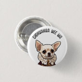 Chihuahua wee wa button (Vorne & Hinten)