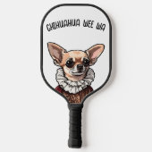 Chihuahua wee wa pickleball schläger (Rückseite)