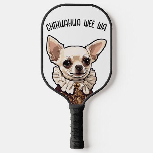 Chihuahua wee wa pickleball schläger (Vorderseite)