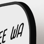 Chihuahua wee wa pickleball schläger (Linke Seite)