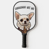 Chihuahua wee wa pickleball schläger (Rückseite)